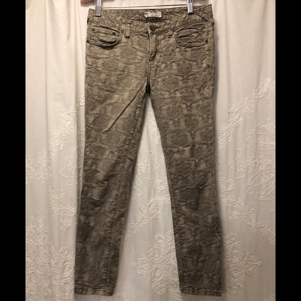 Free people jaquard pants